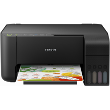 Epson EcoTank ET-2710 - Multifunction printer - colour - ink-jet - A4/Legal (media) - up to 33 ppm (printing) - 100 sheets - USB, Wi-Fi - black